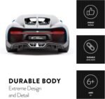 World Tech Toys Bugatti Chiron RC Car - 1:10 RTR Electric RC Car - Official Licensed Bugatti Toy Car (2.4Ghz) - Image 4