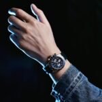 Pagani Design Men's Quartz Watch Simple Style High Precision Chronograph Waterproof Ceramic Bezel Stainless Steel Chain - Image 6