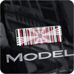 Plaid Badge Emblem Compatible with Tesla Model 3 Y X S Cybertruck Roadster Highland Performance Exterior Rear Trunk Accessories Sticker Decal Decorations Trim Decor Motor Part Emblems Modification - Image 3