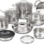 Cuisinart Chef's Classic Stainless Cookware 13-Piece Set, 77-13