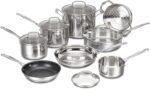 Cuisinart Chef's Classic Stainless Cookware 13-Piece Set, 77-13