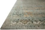 Loloi Magnolia Home by Joanna Gaines Wimberly Collection WYM-03 Lagoon/Wheat 7'-9" x 9'-9" Area Rug - Image 5