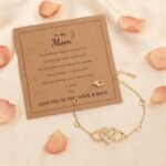 Gift for Mom Girlfriend Besite Sister Infinity Love Heart Bracelet for Women, Gold Silver Statement CZ Rhinestone Infinite Forever Bracelet Anniversary Prom Fashion Accessories Jewelry - Image 5