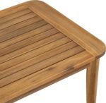 Christopher Knight Home Dena Patio 4-Piece Conversation Set, Outdoor 4-Seater Acacia Wood Sofa Chat Set,Garden Furniture,Loveseat,Coffee Table,Set of 2 Club Chairs, Removable Cushions, Teak+ Beige - Image 15