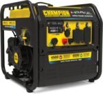 Champion Power Equipment 4,500-Watt Electric Start Dual Fuel RV Ready Portable Open Frame Inverter Generator with Quiet Technology and CO Shield®