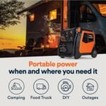 Generac 5,200-Watt Dual-Fuel Portable Inverter Generator - Gas and Propane Compatible - Quiet Operation - Clean, Stable Power - CA Compliant - Great for Home Backup, Camping, and RV Use - Image 6