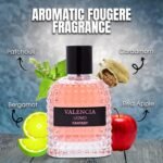 Valencia UOMO Fantasy Women Perfume - Spicy & Woody Fragrance - Top Notes of Sweet Red Apple, Cardamom & Calabrian Bergamot - Base Scent of Warm Tobacco Leaf, Patchouli & Vetiver - Image 5