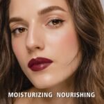 MAKI YIKA Moisture Dark Brown Lipstick for Women Hydrate Tinted Lip Balm for Dry Cracked Lips Dark Burgundy Glossy Lip Color Juicy Finish, MA071 Maduro Brown - Image 3
