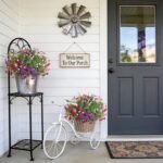Artificial Flowers for Outdoors Spring Decoration, 12 Bundles Fake Flower Daisy with Realistic Eucalyptus Leaves, Faux Plants for Greenery Boxwood Porch Patio Garden Pot Lawn - Image 2