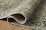 Loloi Magnolia Home by Joanna Gaines Wimberly Collection WYM-03 Lagoon/Wheat 7'-9" x 9'-9" Area Rug - Image 4
