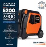 Generac 5,200-Watt Dual-Fuel Portable Inverter Generator - Gas and Propane Compatible - Quiet Operation - Clean, Stable Power - CA Compliant - Great for Home Backup, Camping, and RV Use - Image 2