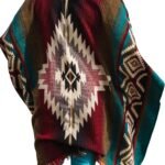 Wool Poncho Men – Handmade Alpaca PONCHO – Mexican Poncho Style - Cowboy Ponchos for Men – Alpaca Ponchos.