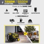Champion Power Equipment 7250-Watt RV Ready Portable Open Frame Inverter Generator with Quiet Technology and CO Shield - Image 8