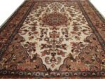 AL AHMEDANI LINEN Guleaina Flowral Classic Designed 6 x 4 Area Rug - Hand Knotted Wool Silk Carpet with Elegant Floral Patterns, Rare Decorative Rug for Living Room, Bedroom - Image 2
