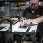 Trend CRT Portable Benchtop Router Table, Robust Construction for Workshop and Jobsite Use, 120V NVR Switch Not Included, CRT/MK3 - Image 6