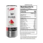 CELSIUS Sparkling Watermelon, Functional Essential Energy Drink 12 Fl Oz (Pack of 12) - Image 3