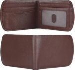 Polare Slim Curve Front Pocket RFID Blocking Italian Real Leather Bifold Wallet for Men - Image 3