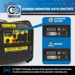 Champion Power Equipment 4,500-Watt Electric Start Dual Fuel RV Ready Portable Open Frame Inverter Generator with Quiet Technology and CO Shield® - Image 7