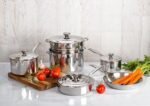 Le Creuset Tri-Ply Stainless Steel 10 pc. Cookware Set - Image 7