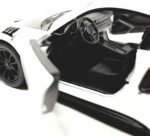 KiNSMART - 2010 Porsche 911 GT2 RS 1:36 Scale 5" Die Cast Metal Model Toy Sports Car Toy (White) - Image 4