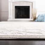 SAFAVIEH Area Rug 8x10 - Reflection Collection - Large - Cream & Ivory, Non-Shedding & Easy Cleaning, Ideal for Living Room, Bedroom, Dining Space (RFT665D) - Image 7