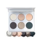 PÜR MINERALS On Point Eyeshadow Palette, Matte, Shimmer & Metallic Shades, Skincare-Infused Formula