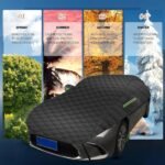 Car Cover for Bentley Bentayga EWB 2022-2023, Waterproof Car Tarpaulin Windshield Cover, Outdoor Windproof, Rainproof, Snowproof, Uv, Hail and Heat Insulation - Image 6