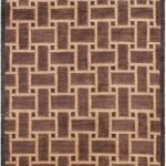 SAFAVIEH Tibetan Collection Runner Rug - 2'6" x 10', Assorted, Hand-Knotted Modern Wool, Ideal for High Traffic Areas in Living Room, Bedroom (TB259A)