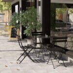 Grand patio 3-Piece Folding Bistro Set, 2 Chairs and 1 Table, Weather-Resistant Outdoor/Indoor Conversation Set for Patio, Yard, Garden-Black - Image 3