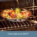 All-Clad D3 8 Inch Stainless Steel Pro Non Stick Frying pan, 3-Ply Stainless Steel Pan, Induction, Oven Broiler Safe 500F Skillet, Professional Cookware, Silver - Image 7