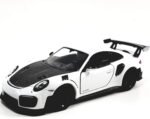 KiNSMART - 2010 Porsche 911 GT2 RS 1:36 Scale 5" Die Cast Metal Model Toy Sports Car Toy (White)