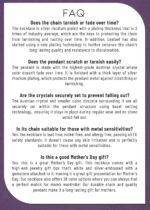 Leafael Gift Necklaces for Women, Infinity Love Birthstone Heart Crystal Pendant, Birthday Anniversary Jewelry for Wife, Mom, and Her, Silver Plated, 18" + 2" Adjustable Chain - Image 7