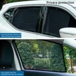 Car Side Window Sunshades for Lexus LX 570/600/FSport/600 Ultra Luxury 2022-2025-pr,Magnetic & Clip-on Breathable Mesh UV Protection Sunshades,Privacy & Heat Insulation for Travel Camping - Image 5