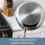 All-Clad D3 3-Ply Stainless Steel Wok 14-Inch, Induction Compatible, Oven Broiler Safe 600F, Stir-Fry Pan, Fast and Even Heat, Cookware, Frying Pan, Kitchen Essential, Pots and Pans, Silver - Image 7