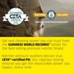 Kärcher Pressure Washer K1700, CETA Certified, 3 Spray Nozzles, Detergent Tank, for Cars, Driveways, Siding, Patios, 1.2 max. GPM - Image 3