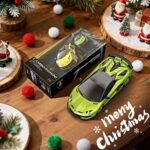 Lamborghini Remote Control Car, 1:24 Scale Electric Sport Racing Hobby Toy Car Lamborghini Model Vehicle for Boys Girls Birthday Gifts, Green - Image 6