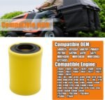 Z355E Z335E Air Filter Tune Up Kit Compatible with John Deere Mowers - Fits Z345R, Z345M, Z355R, Z225, E120, Z235, Z335, Z345, Z355, LT150 with 17.5hp-21hp Engines - Image 5