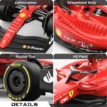 Voltz Toys Authentic Licensed 1:18 Ferrari F1 75 Remote Control Car - F1 Collection RC car Series for Kids and Adults - 2.4GHz RC Car for Gift (1:18 Ferrari F1 75) - Image 3