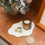 Ceramic Jewelry Tray Trinket Dish, Decorative Cloud Vanity Key Tray for Women, Ring Holder Dish, Cute Jewelry Plate Bowl Room Decor Aesthetic, White, Medium - Image 6