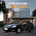Car Cover Waterproof for Bentley Bentayga EWB, All Weather Full Exterior Rain Sun Protect, Car Covers for Automobiles with Door Zipper Z0304 - Image 2