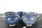 JapanBargain 4686, Set of 5 Japanese Porcelain Bowl Set Gift Set,Traditional Japanese Inspired Pattern Bowls, Made in Japan, 4-5/8" Diameter - Image 5