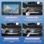 LUWU Screen Protector Compatible with 2022 2023 2024 2025 Genesis GV70 Accessories 2024 2025 Genesis GV70 2.5T/3.5T Sport Screen Protector 2025 Genesis GV70 Nano Climate Touchscreen 2PCS - Image 5
