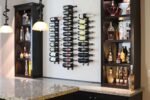 Ultra Wine Racks Wall Mounted Label-Out Wine Racks (3 Foot 1 Deep, Matte Black, 9 Wine Bottles) - Modern Metal Wine Storage, Modular Design for Home Bar, Kitchen, Dining Rooms, & Wine Cellars - Image 4