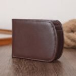 Polare Slim Curve Front Pocket RFID Blocking Italian Real Leather Bifold Wallet for Men - Image 9