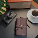 Leather Journal 4"x 6" Genuine Leather Notebook Journal for Men/Women with Giftable BOX - 300 Lined Kraft Pages Vintage Leather Bound Journal for Diary Travelling (Brown) - Image 9