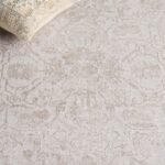 SAFAVIEH Area Rug 8x10 - Reflection Collection - Large - Cream & Ivory, Non-Shedding & Easy Cleaning, Ideal for Living Room, Bedroom, Dining Space (RFT665D) - Image 9