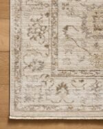 Loloi Magnolia Home by Joanna Gaines Pace Collection PAC-01 Natural/Stone 9'-6" x 12'-3" Area Rug - Image 7