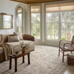 Loloi Magnolia Home by Joanna Gaines Pace Collection PAC-01 Natural/Stone 9'-6" x 12'-3" Area Rug