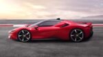 Laminated 42x24 Poster: Ferrari sf90 stradale 2019 4k HD