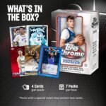 2025-26 Topps Chrome Basketball - Factory Sealed - Value Box - Image 9